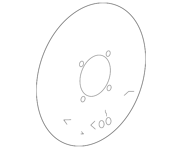20845123 BACKING PLATE, RIGHT