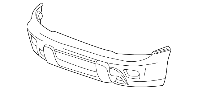 88943617 BUMPER COVER