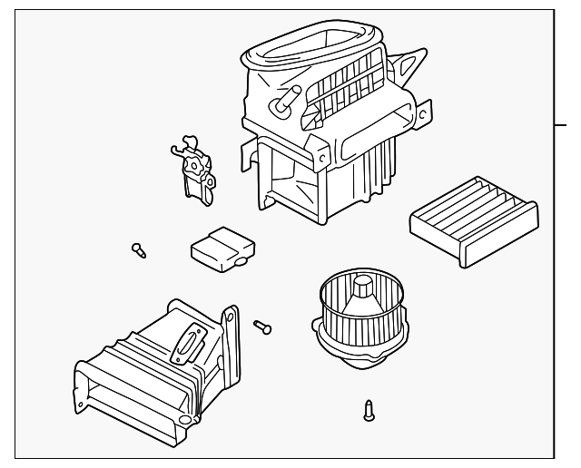 MR360389 Деталь BLOWER ASSY