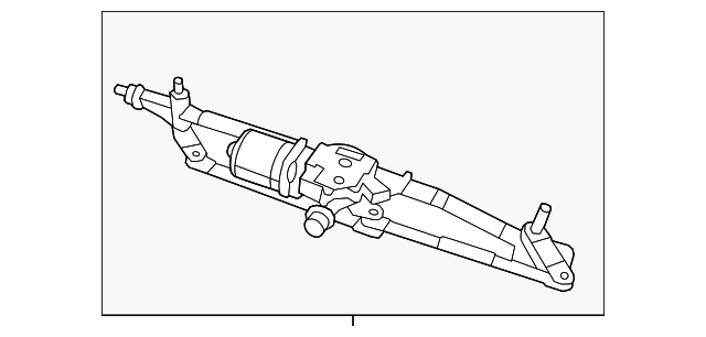 7B0-955-023-A Деталь MOTOR & LINKAGE