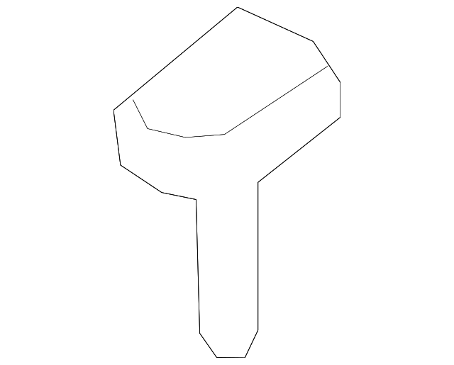 7B0-955-985 Деталь WASHER NOZZLE, RIGHT
