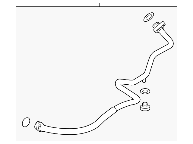 420-115-687-S Деталь OIL COOLER PIPE