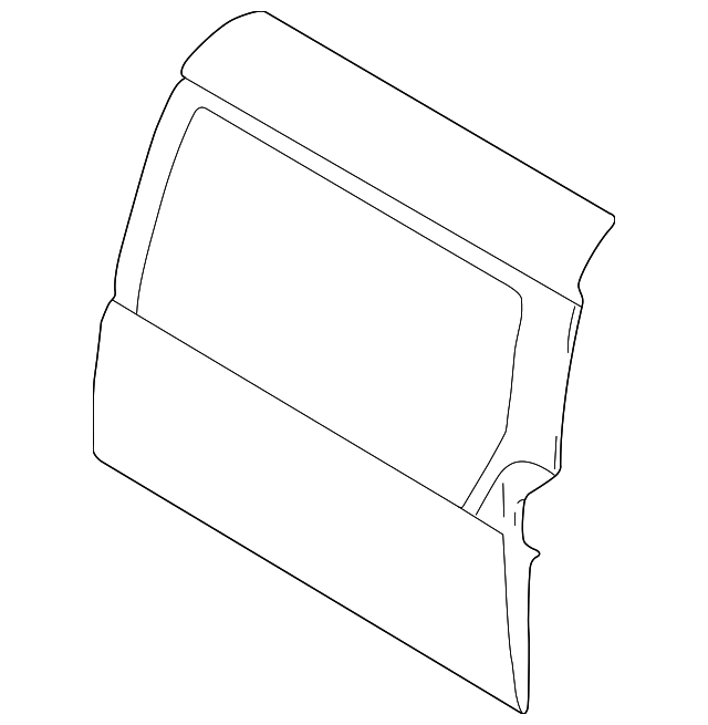6910067810 DOOR SHELL