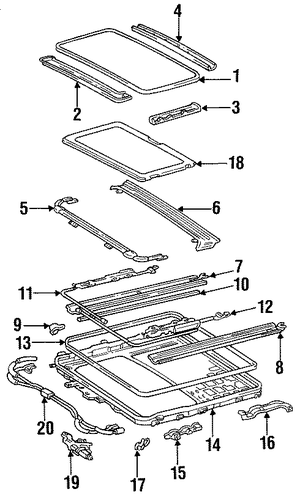 GS300 SUNROOF