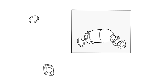 23229314 CONVERTER & PIPE, RIGHT