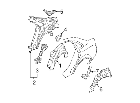 A4 Quattro INNER STRUCTURE