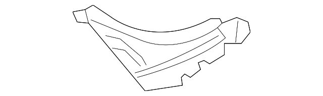 8E5-810-647-C Деталь GUTTER, LEFT