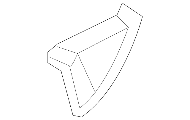 8E0-809-347 Деталь FILLER, LEFT