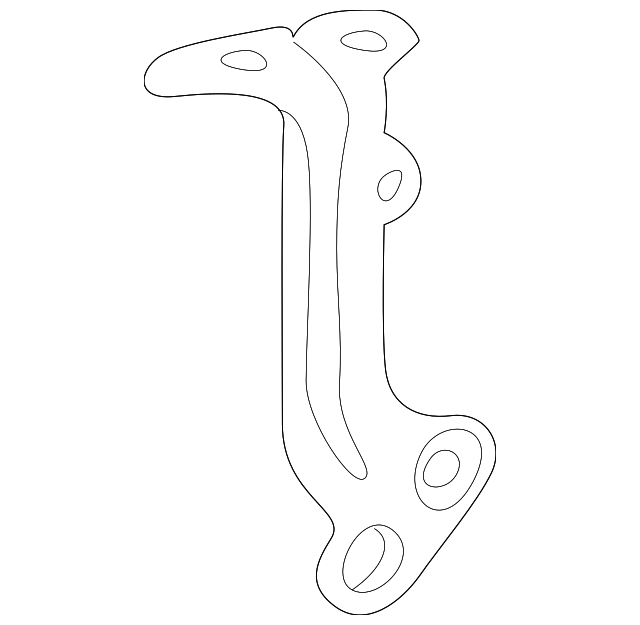 230-500-09-31 OIL COOLER BRACKET, LEFT