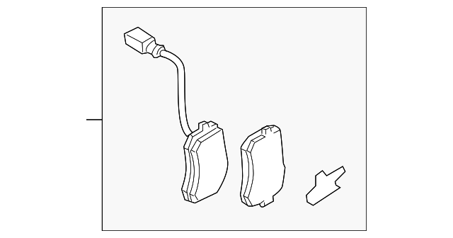 4H0-698-451-H Деталь BRAKE PADS