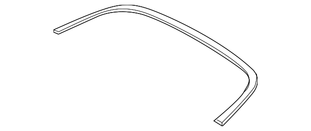 8F0-853-297-G-1L1 REAR MOLDING