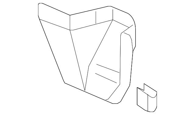 74551-SHJ-A00 Деталь FENDER, R. RR. (INNER)