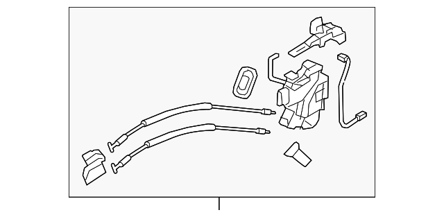 81320-3R110 Деталь LATCH ASSY, RIGHT