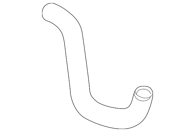 MR239637 Деталь LOWER HOSE