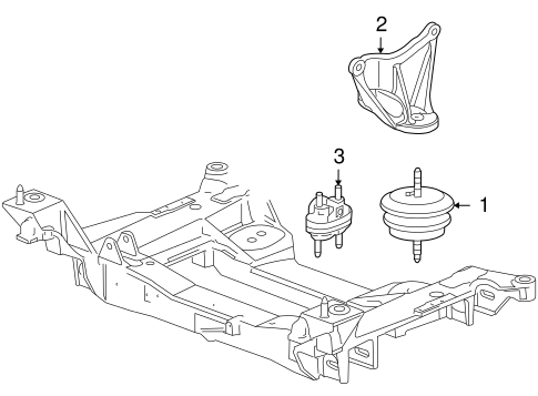 XLR ENGINE & TRANS MOUNTING