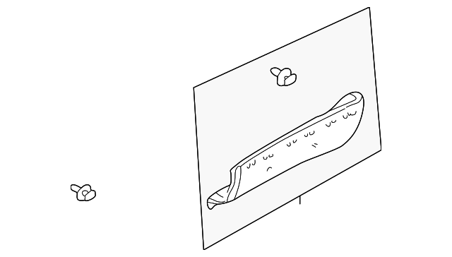 EC0151PL0C78 Деталь ROCKER MOLDING, RIGHT