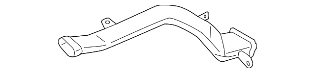 FL3Z-19E630-C Деталь DEFROSTER DUCT, RIGHT