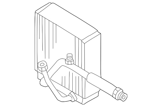 NC72-61-J10 Деталь EVAPORATOR CORE
