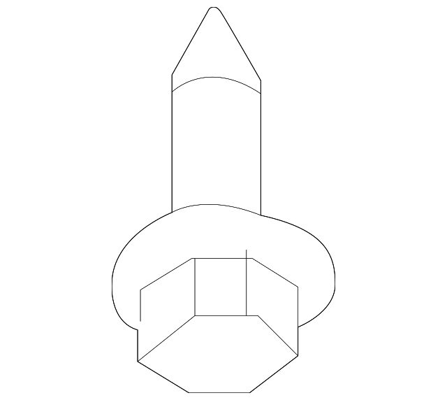 6506504AA Деталь AIR BAFFLE SCREW