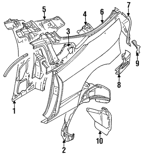 Eclipse INNER STRUCTURE & RAILS
