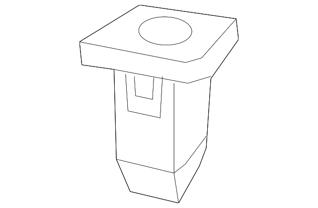 WHT-004-345 Деталь QTR PNL SPEAKER SCREW, LEFT