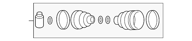 49593-1G000 Деталь BOOT KIT