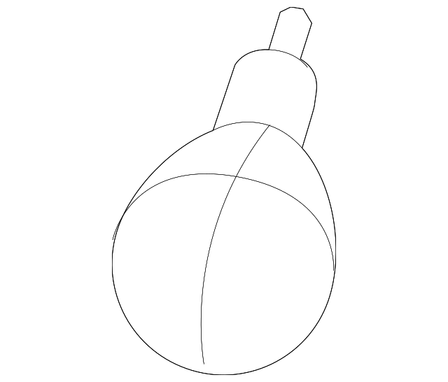 7B0-941-102 Деталь SIGNAL LAMP BULB, LEFT