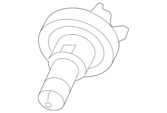 7B0-941-101 Деталь HEADLAMP BULB, LEFT