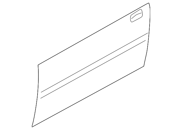 0K32A-59031B Деталь OUTER PANEL, LEFT