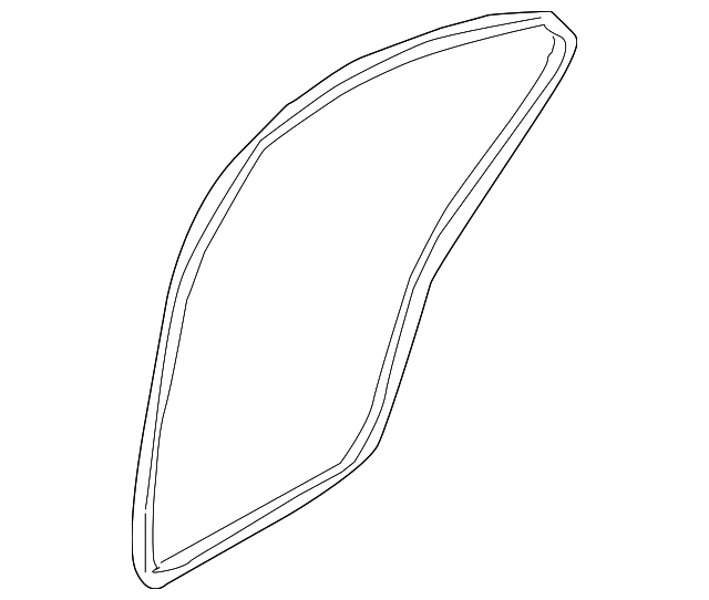 76923-4Z000 OPENING TRIM, RIGHT