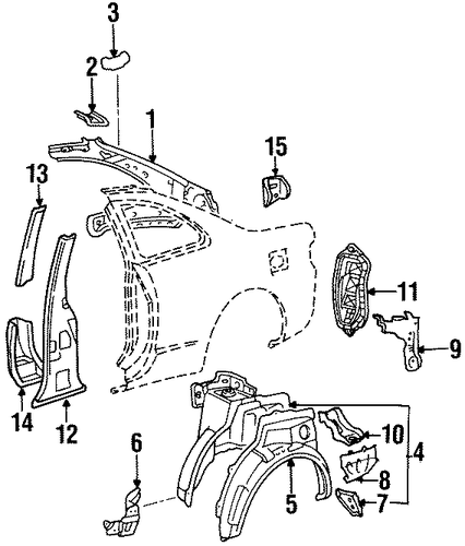 Celica INNER STRUCTURE