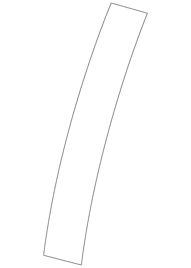 4L3Z-1520555-CAA Деталь UPPER MOLDING, LEFT