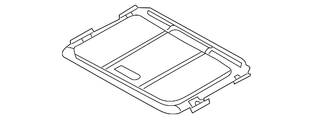 91250-8J010 Деталь SUNSHADE