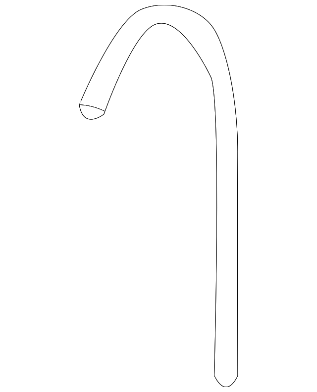91390-8J015 Деталь DRAIN HOSE, RIGHT