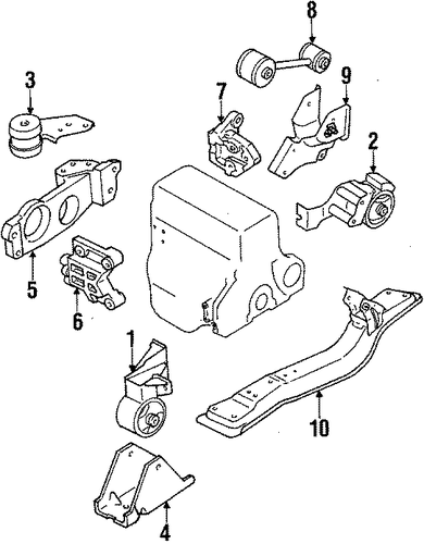 I-Mark ENGINE & TRANS MOUNTING
