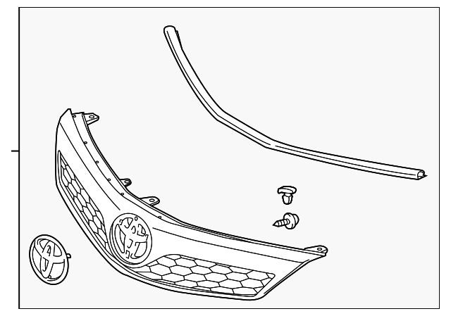 53101-06340-A1 Деталь GRILLE ASSY