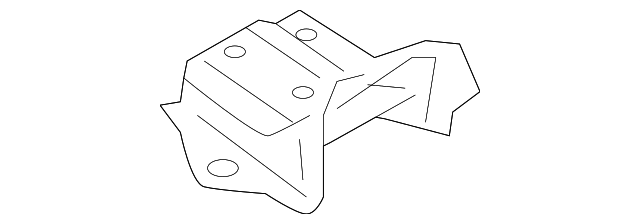 743C6-EA060 Деталь GUSSET, LEFT