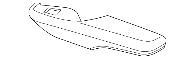 5YE17DX9AA Деталь ARMREST, LEFT