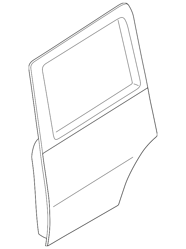 5730A271 Деталь DOOR SHELL, LEFT