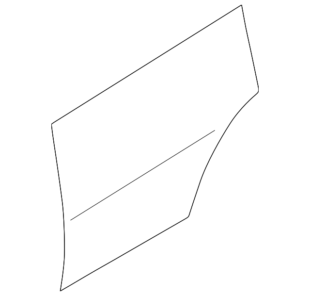 MR485928 Деталь OUTER PANEL, RIGHT