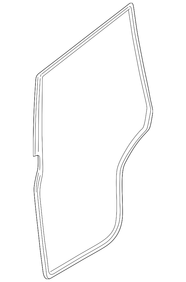 MR437165 Деталь SURROUND W'STRIP, LEFT