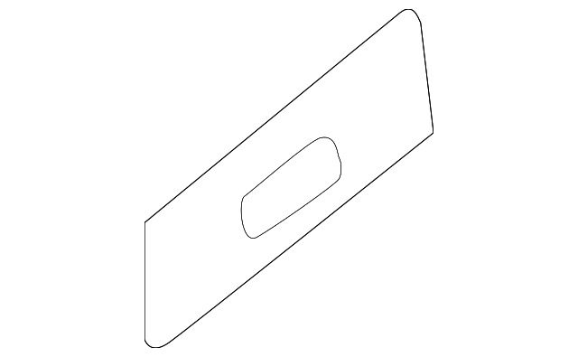 4B0-853-707-D Деталь WATER DEFLECTOR RETAINER CLIP, LEFT