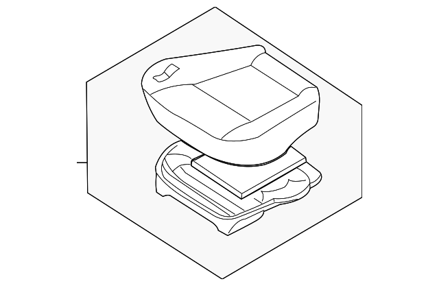 87300-0W020 Деталь SEAT CUSHION