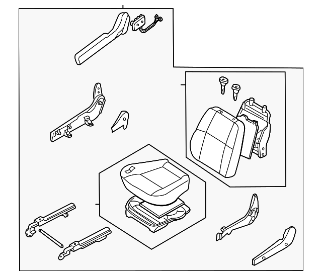 87000-0W062 Деталь SEAT ASSY