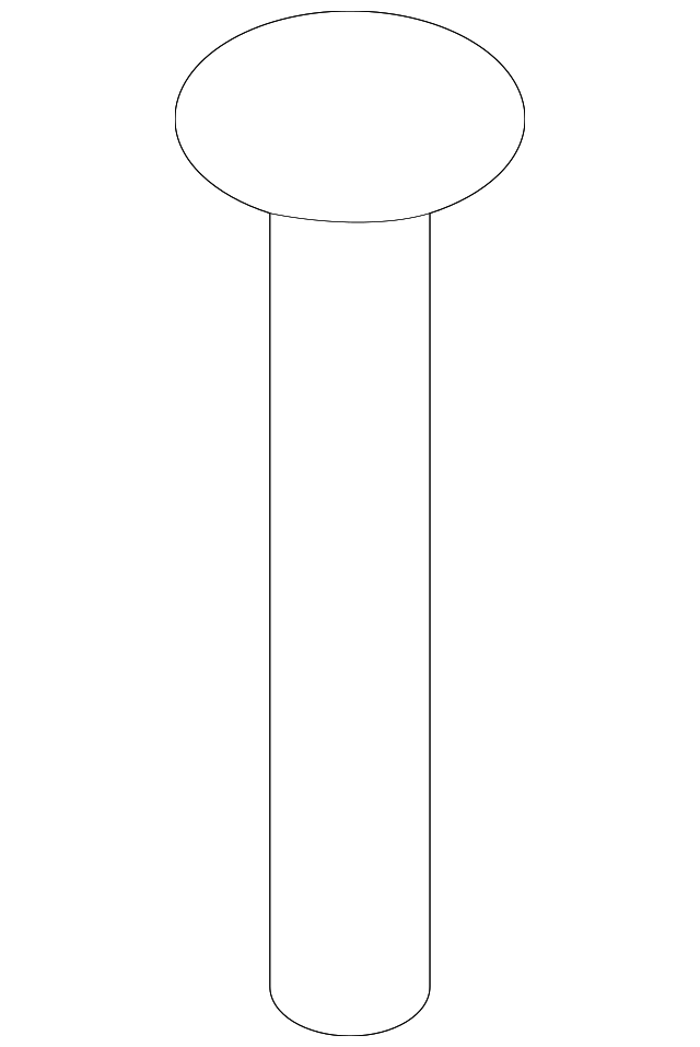 0000000000525 Деталь CENTER CONSOLE SCREW