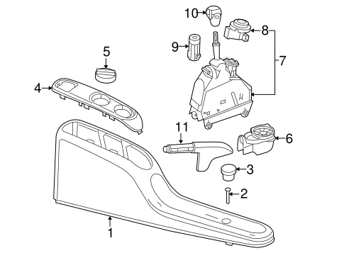 Fortwo CENTER CONSOLE