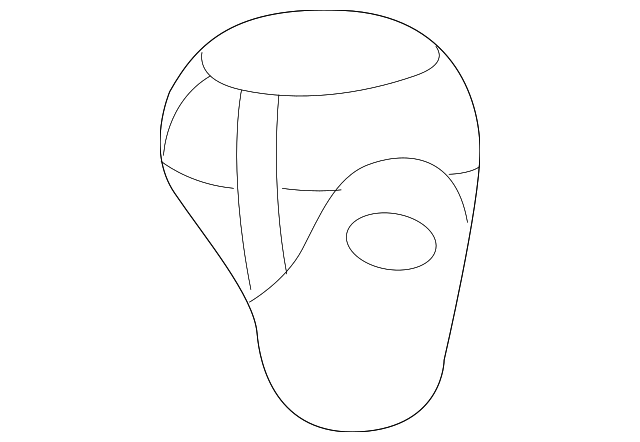 4512700356C25V Деталь SHIFT KNOB