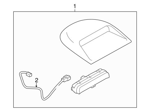 WRX HIGH MOUNTED STOP LAMP