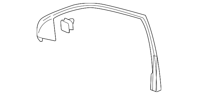 20760482 Деталь FRAME MOLDING, RIGHT