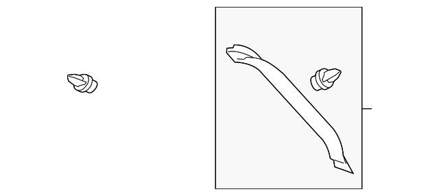 64791-0T012-C0 Деталь SIDE MOLDING, RIGHT